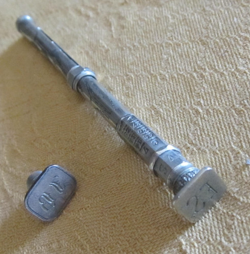 Solid silver fountain pen - solid,