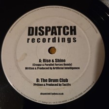 Artificial Intelligence / Tactile–Rise & Shine (Remix) / The Drum Club, 2005 12"