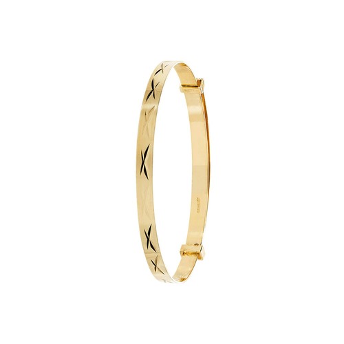 Expander bangle 9ct gold baby - 9ct,