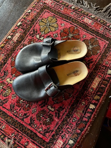 Bershka black clogs - bershka,