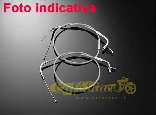 Throttle return cable - throttle, +