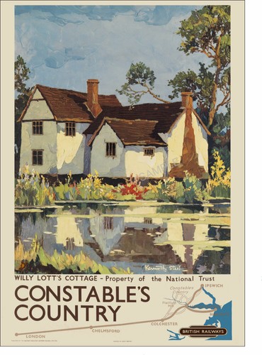 Vintage railway poster - vintage, willy
