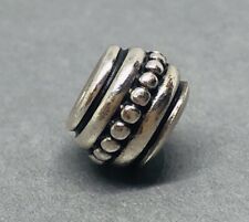 AUTHENTIC PANDORA 925 ALE SILVER LINE & DOT RINGS HOPI CHARM 790301 SPACER
