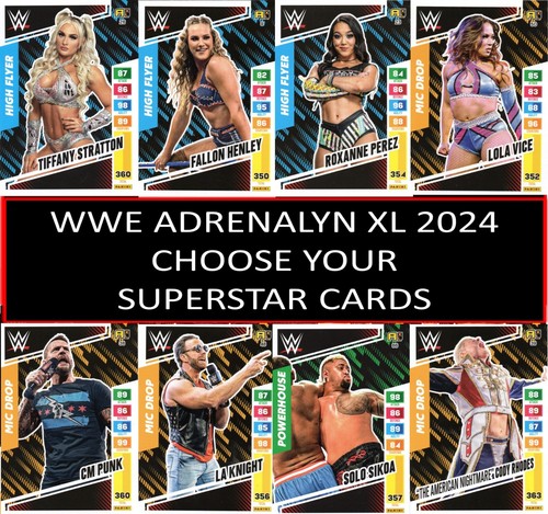 Panini wwe adrenalyn 2024 - xl,