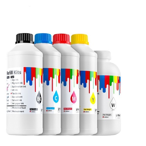 5color 1000ml dtg ink - 5color*1000ml,