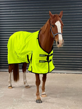 Turner Equestrian HI-VIS 600D Lightweight Waterproof Horse Turnout Rug 100g Fill