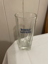 RARE ITEM- Retro Bombay Sapphire Gin Tall HiBall Style Glass