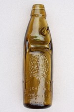 VINTAGE 1900s GROVES & WHITNALL SALFORD MANCHESTER GLOBE PIC 10oz CODD BOTTLE