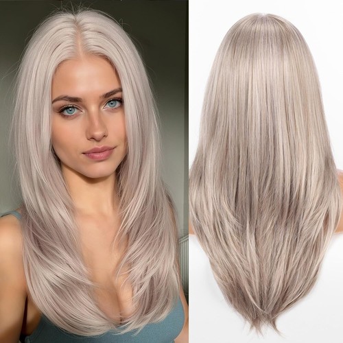 Ash blonde lace front - ,