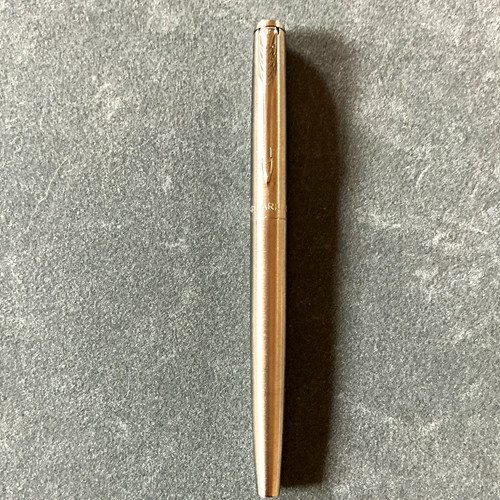 Parker brushed metal - metal, fountain