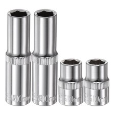 4Pcs 3/8-Inch Drive Deep &