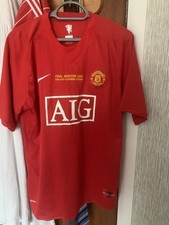 Man Utd 07/08 CL Winning Shirt