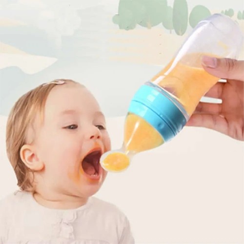 Silicone baby bottle - bottle, with