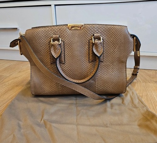 Burberry clifton pyton - burberry, bag