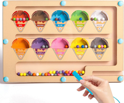 Magnetic montessori colour - magnetic,