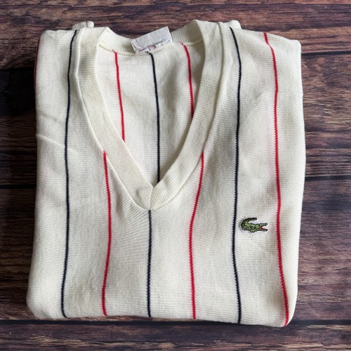 Vintage chemise lacoste beige - chemise,