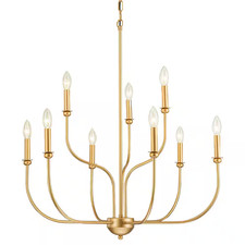 9-Light 2-Tier Unique Candle
