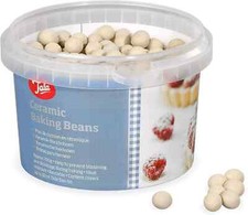 CERAMIC BAKING BEANS PIE BEADS FOR BLIND PASTRY BAKING TALA 700G