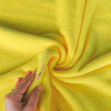 Polar Fleece Anti Pill Soft Washable Blanket Throw Fabric- Solid Plain Colours