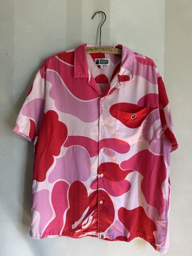 Bape abc camo open collar - camo,