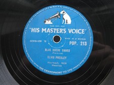ELVIS PRESLEY 78 RPM BLUE