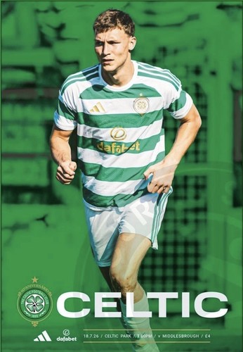 Celtic middlesbrough 18th - middlesbrough,