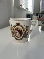 Queen Elizabeth II Coronation Mug 1953 - Sandland Ware 