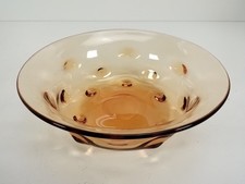THOMAS WEBB  GLASS  AMBER