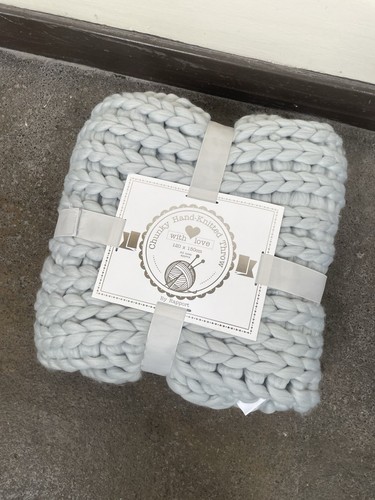 Large soft chunky - chunky, knitted