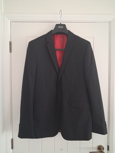 Mens smart blazer black - m&s,