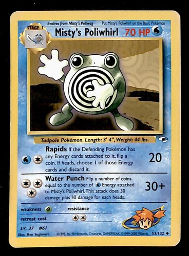 Misty poliwhirl gym heroes - poliwhirl,