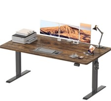  Adjustable Electric Standing Desk, 100 * 60 cm Stand up Gaming Table