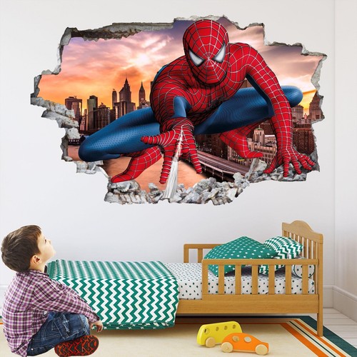 Spiderman wall art superhero - spiderman,