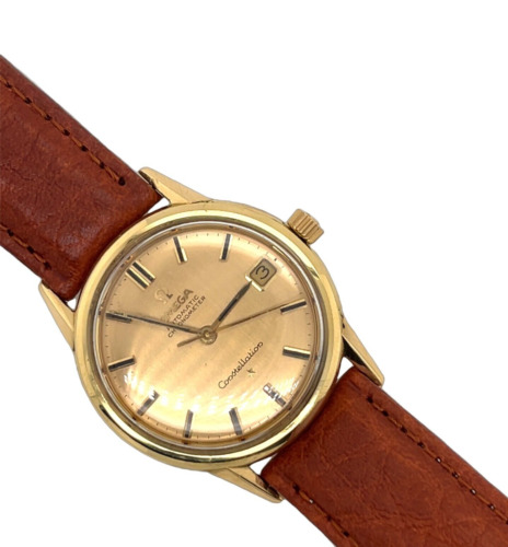 18ct yellow gold omega - 18ct,