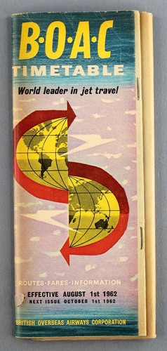 Boac airline timetable august - airline,