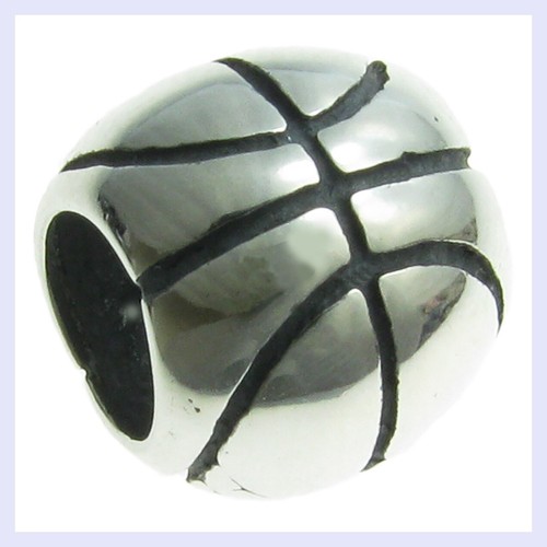 925 sterling silver basketball - sterling,