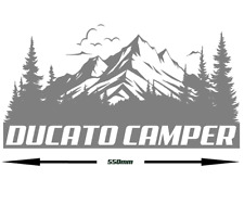 MOUNTAIN RANGE vinyl stickers graphics decals car camper van caravan DUCATO S