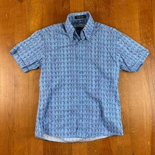 Vintage Ben Sherman Beatles 2000 Apple Corps Help Short Sleeve Shirt Size Small