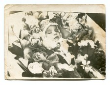 Baby child post mortem funeral