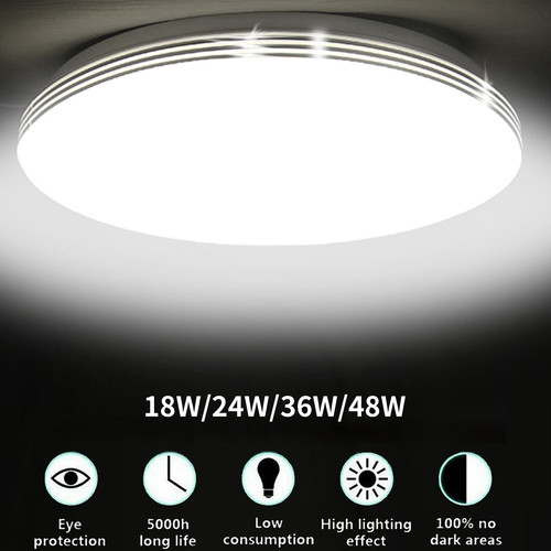 Modern led ceiling light round - led,