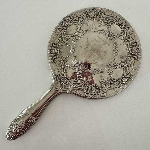 Vintage silver plated hand - vintage,