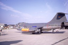 35mm Aircraft Slide TF-104 Starfighter 72+09 Marine Yeovilton 1971