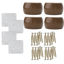 1.5" Round Solid Wood