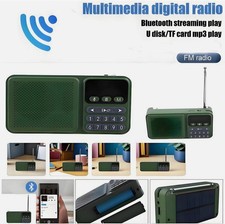 Solar Portable + Digital Radio
