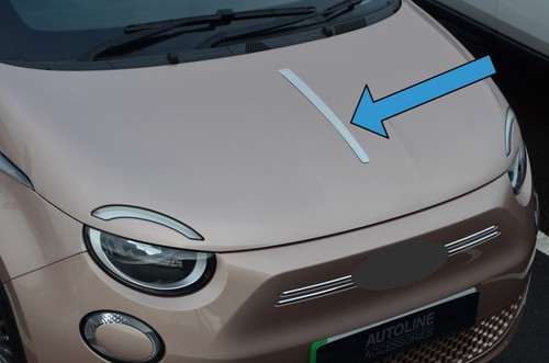 Chrome bonnet trim styling - bonnet,