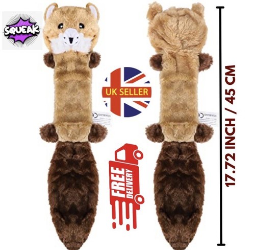 Raccoon squeaky plush - raccoon, toy