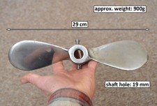 Boat propeller left hand LH boat prop stainless steel propeller  -  FREE POSTAGE