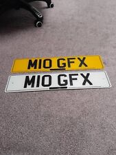 Private number plate M10 GFX