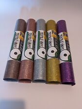 Heat Transfer Textile Glitter Vinyl - Mixed Sizes