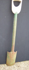 Vintage fence post - fence, spade
